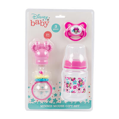 disney rattle bottle and pacifier set - -  -- 12 per box