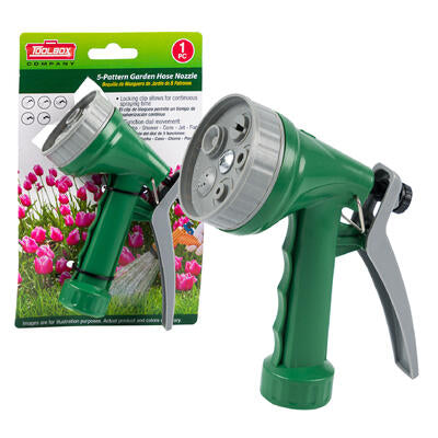 5 dial functions nozzle - green & grey -- 24 per case