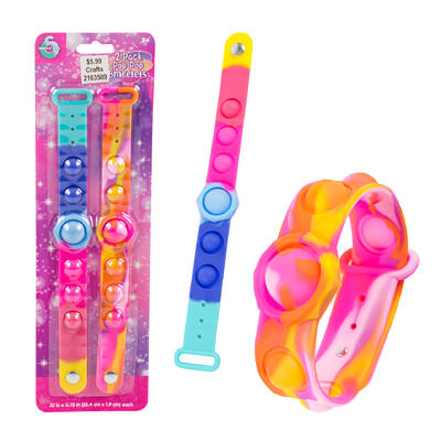 girls pop pop bracelets sets -- 24 per case