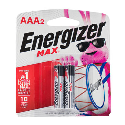 energizer aaa alkaline batteries -- 24 per case