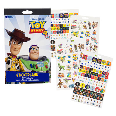 toy story 4 stickerland  -- 72 per box