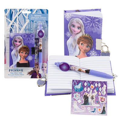 frozen ii 3pc diary set with pen -- 12 per case