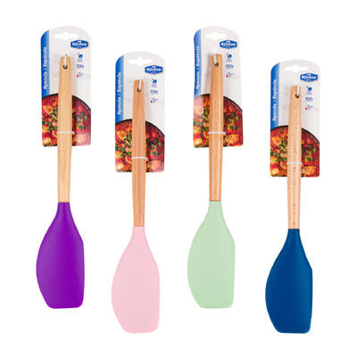 wooden handle ladles - 12.4 inch -- 48 per case