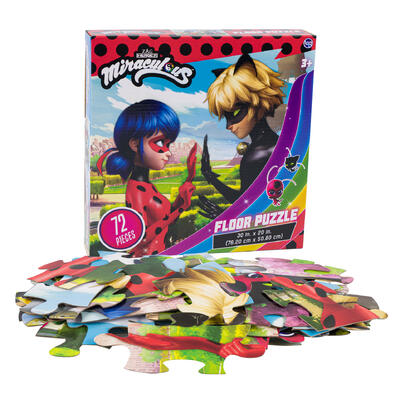 72pc miraculous floor puzzle -- 6 per case