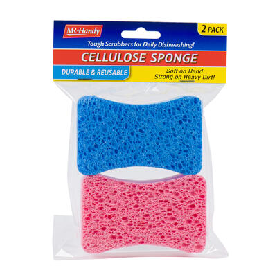 mr. handy 2pk cellulose sponge -- 24 per case