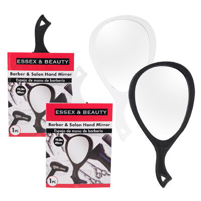 barber and salon hand mirror- 19.3 -- 12 per case