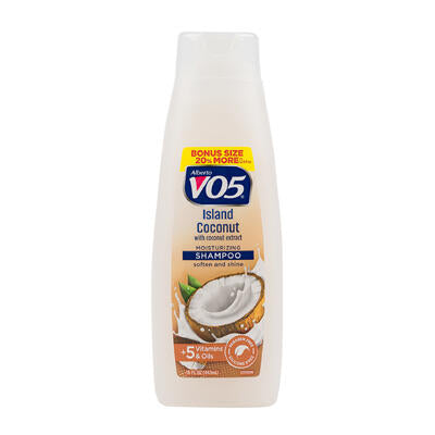 vo5 island coconut shampoo- 15oz -- 6 per case