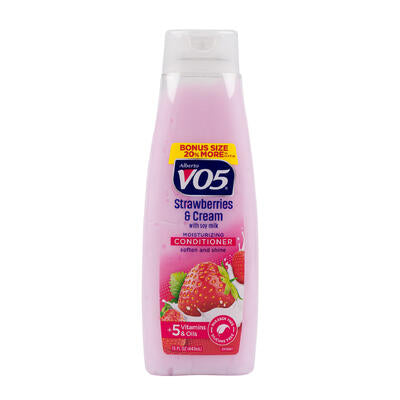 vo5 strawberry and cream conditioner- 15oz -- 6 per case