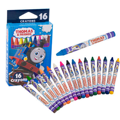 thomas and friends 16ct crayons -- 24 per case