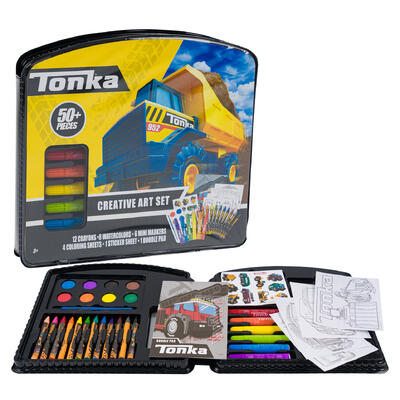 tonka 50pc art set -- 6 per case