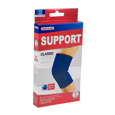 super- aid knee support band- blue -- 48 per case