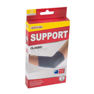 super- aid elbow supprt band- grey -- 48 per case