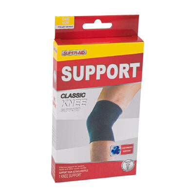 super- aid knee support band- grey -- 48 per case