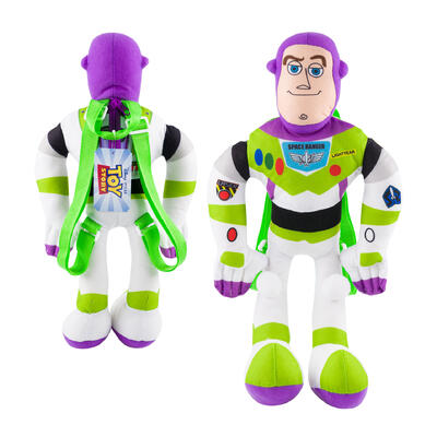 toy story buzz plush w straps- 16 -- 6 per case