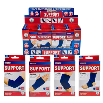 super- aid support bands- 4 assortments -- 24 per box