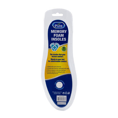 all pure memory foam insoles -- 24 per case