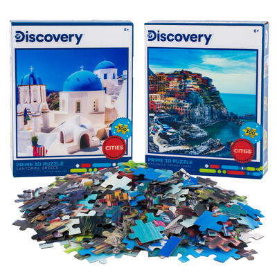 300pc 3d mediterranean puzzle -- 6 per case