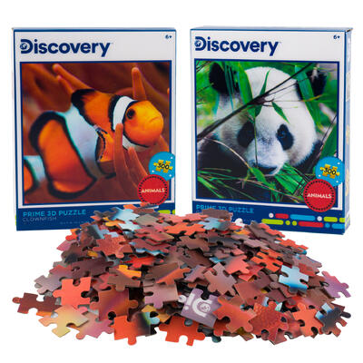 300pc wildlife marine animal puzzle- 2 assortments -- 6 per case