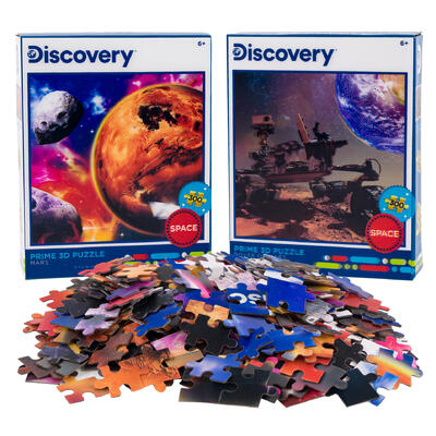 300pc planet discovery 3d puzzle- 2 assortments -- 6 per case