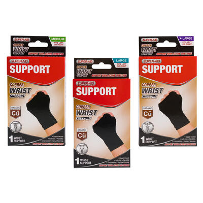 super- aid wrist support- m l xl -- 24 per case