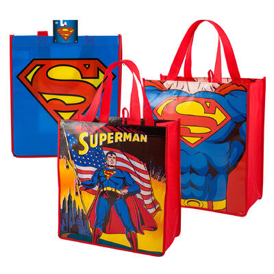 superman bag- large- 3 assortments -- 96 per case