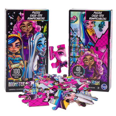 48pc and 100pc monster high puzzle -- 6 per case