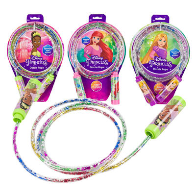 disney princess sparkle and shine jump rope- 7ft -- 24 per box