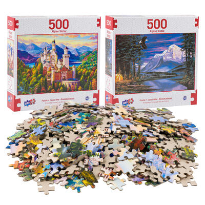 500pc alpine vistas puzzle -- 6 per case