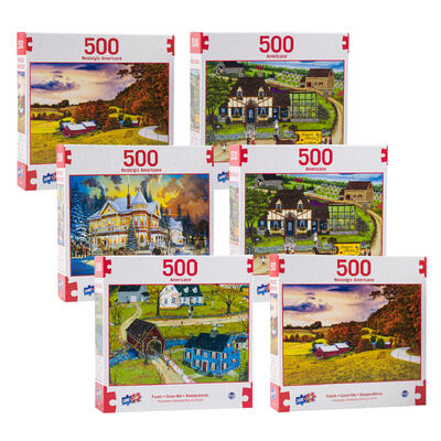 500pc americana puzzle -- 6 per case