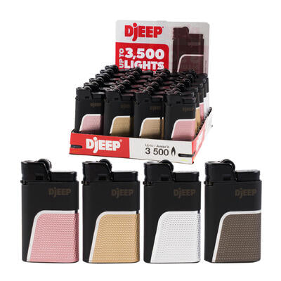 d jeep bold lighter- 4 assortments -- 24 per box