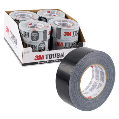 3m tough black duct tape- 55yrd -- 12 per case