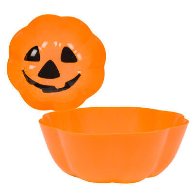 halloween pumpkin bowl- 12 as is -- 36 per case