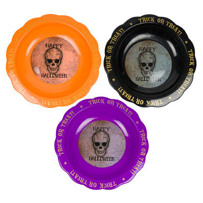 halloween trick or treat bowl- 13 -- 36 per case