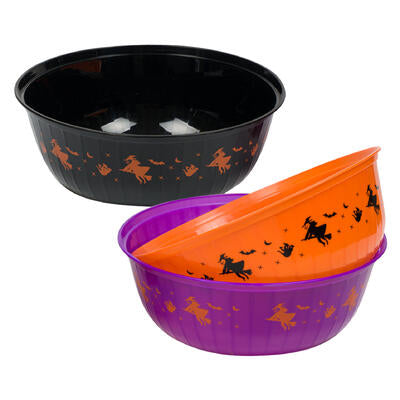 halloween witches and ghost bowl- 11 - assorted -- 36 per case