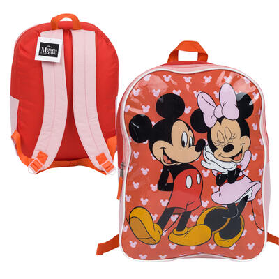 mickey and minnie backpack- 15 -- 12 per case