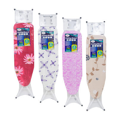 simply home ironing board- 58 - assorted design -- 4 per case