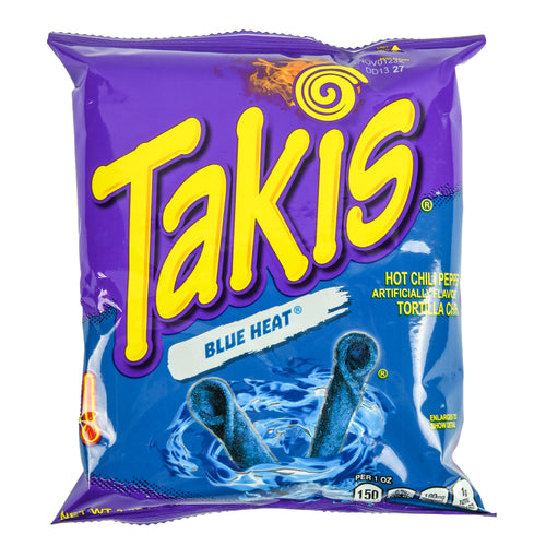 takis blue heat 3.25 oz -- 20 per case