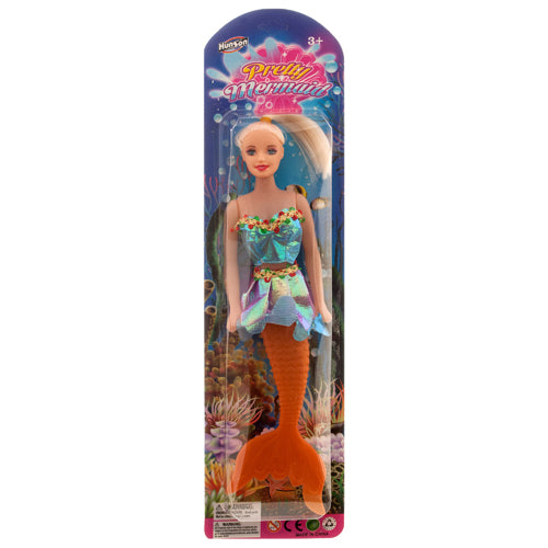 toy doll mermaid 11 w accessory 27621 -- 36 per box