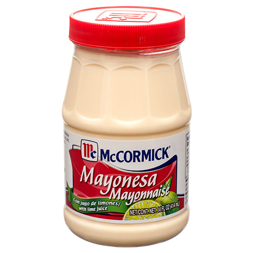 mccormick mayo with lime - 14 oz - -  -- 12 per case