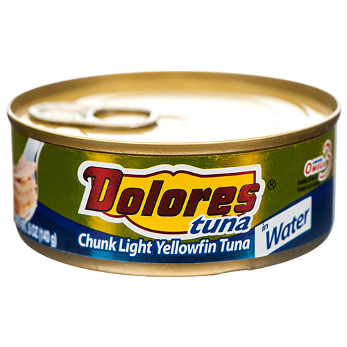 dolores tuna in water - non-gmo -- 48 per case