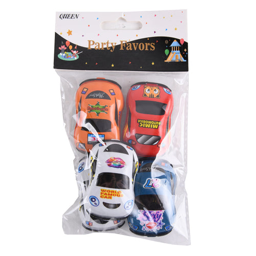 party favors mini car 5ct assort color 4453 -- 12 per box