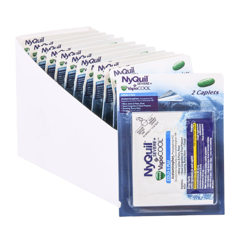 nyquil severe cold flu 2 liquidcaps-blister pk -- 12 per box