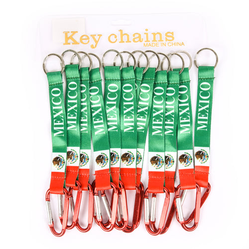 key chain mexico w spring -- 12 per box