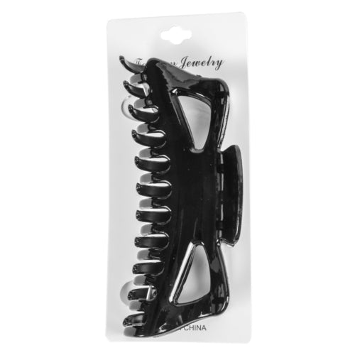 hair jaw clip blk large size 1138bk -- 12 per box