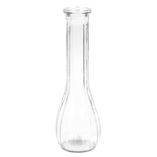 vase clear 8.5 tall hc25055 -- 24 per case