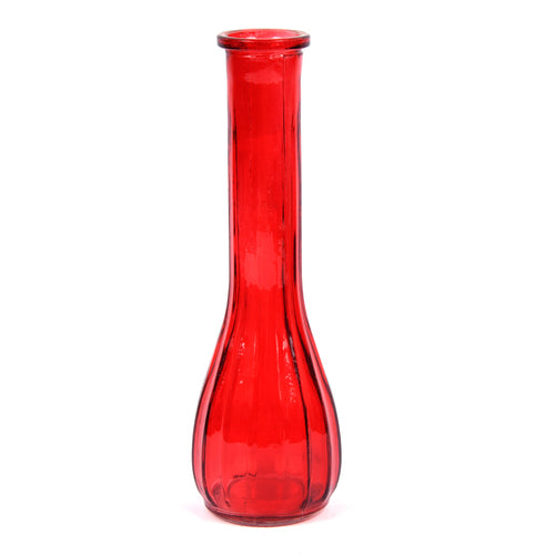 vase red 8.5 x h22cm hc25070 -- 24 per case