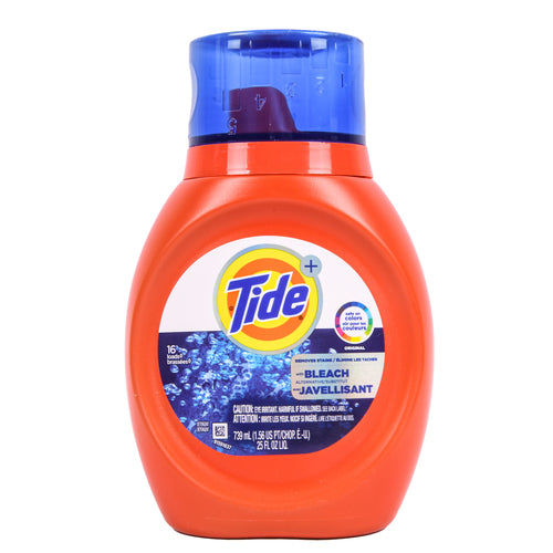 tide liquid detergent bleach alternative 25 oz -- 6 per case