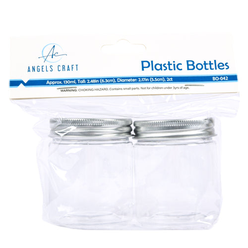 angels craft plastic bottles bo042 -- 12 per box