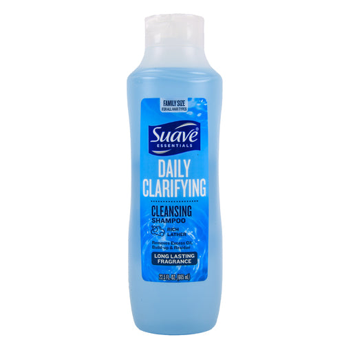 suave shampoo daily clarifying 22.5 oz. -- 6 per case