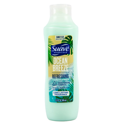 suave conditioner ocean breeze 22.5 oz. -- 6 per case